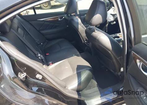 2015 Infiniti Q50 Premium from USA, damaged, VIN JN1BV7ARXFM406694